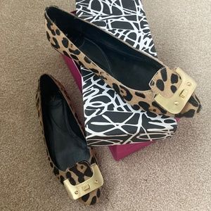 Diane Von Furstenburg Madison Ocelet Print Flats